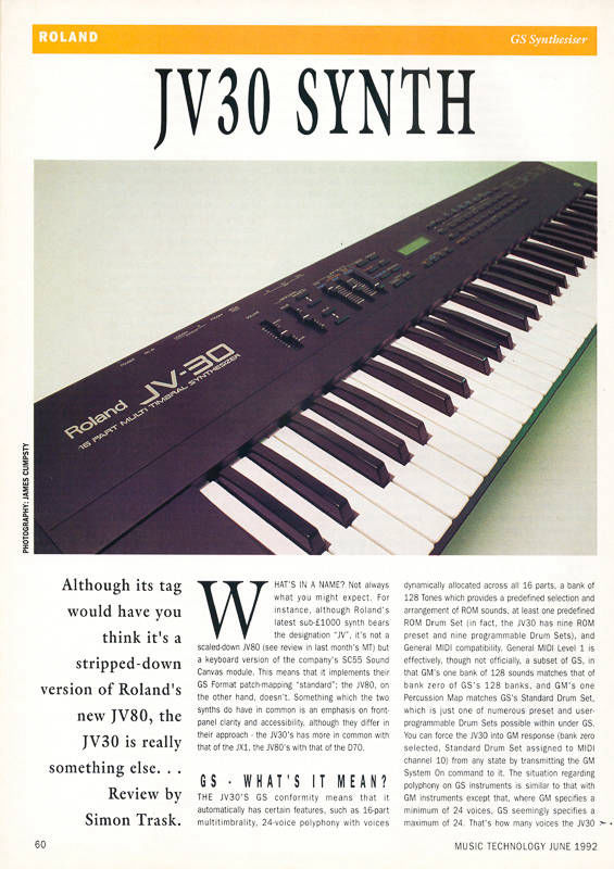 Roland JV-30