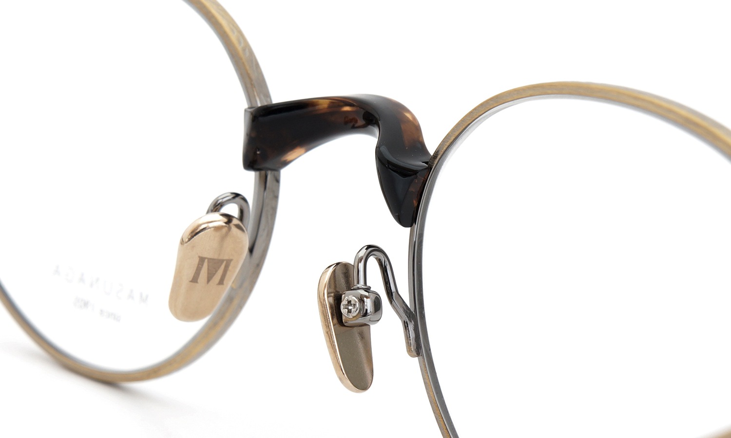 MASUNAGA G.M.S. 増永眼鏡 メガネ GMS-108通販 #13 ATG/DEMI (取扱店