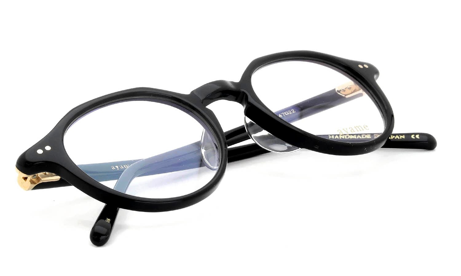 ayame アヤメ メガネ SPIKE スパイク通販 BK 47□22 正規取扱店