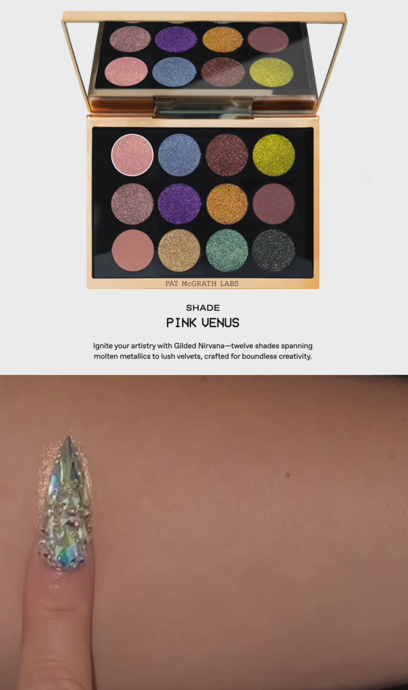 Gilded Nirvana: Mega Eye Shadow Palette