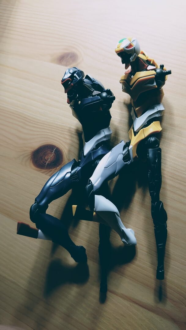 RG「エヴァンゲリオン試作零号機」「正規実用型3号機 ESVシールド