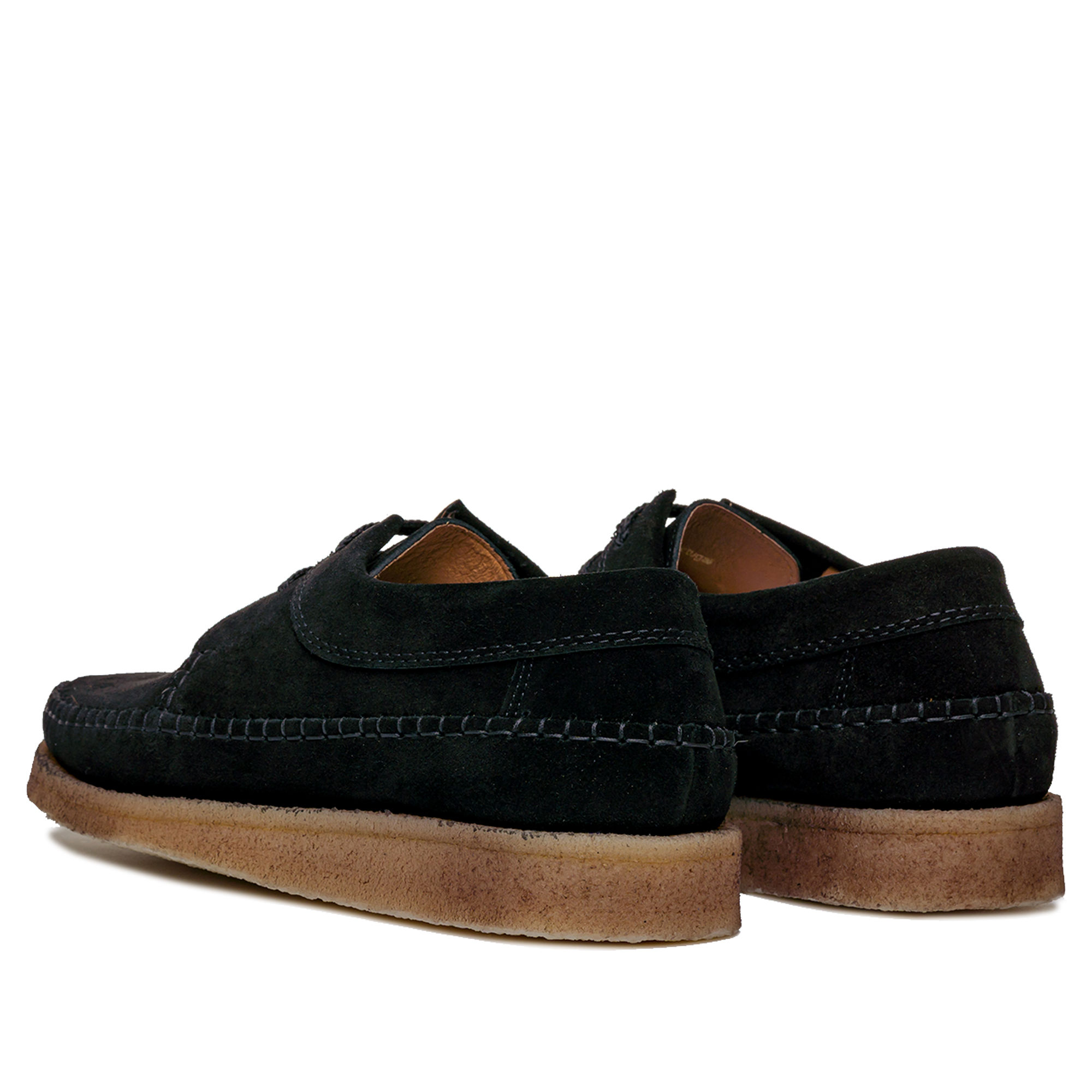 M387 Padmore & Barnes Willow – Black Suede – Padmore & Barnes