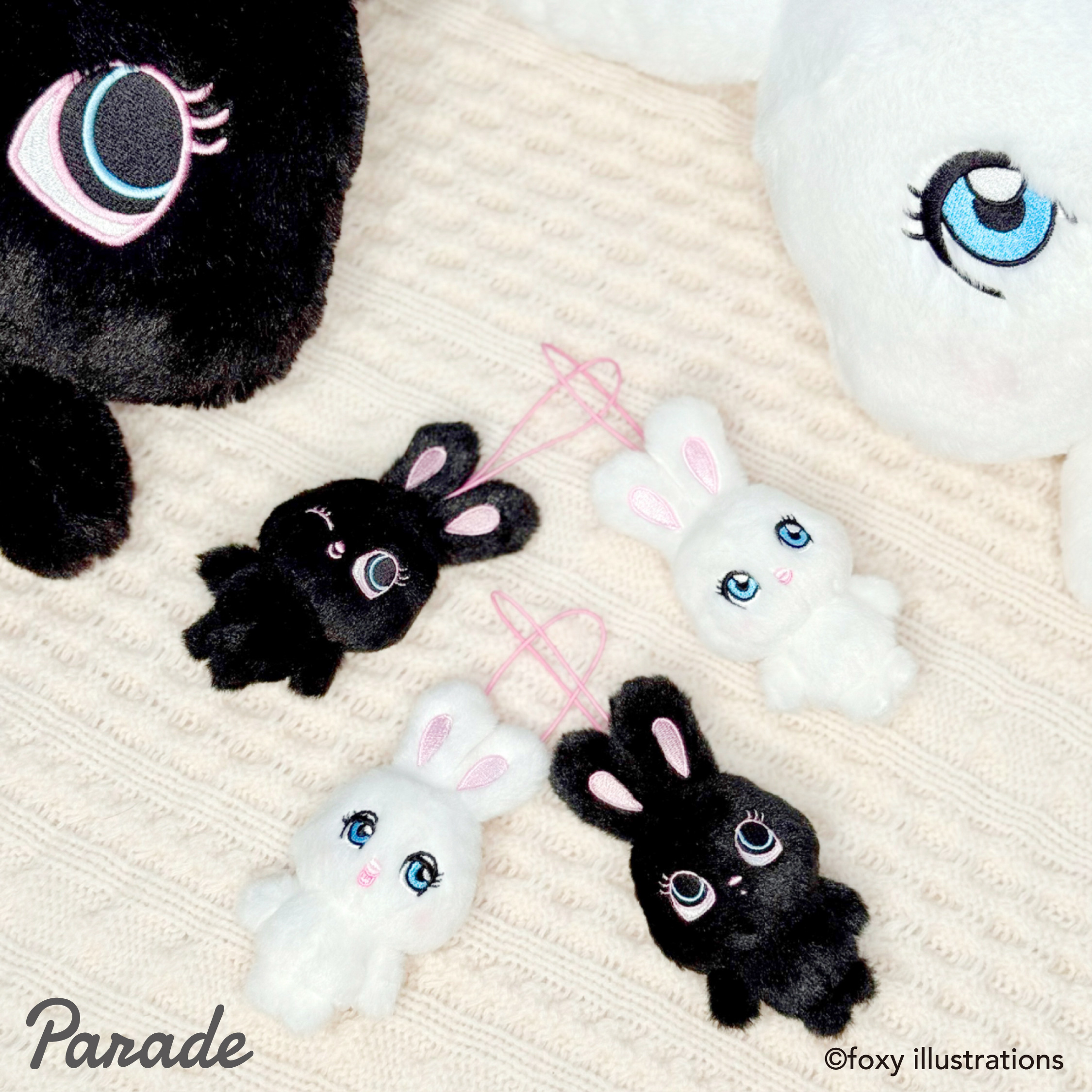 foxy illustrations BUNNYマスコット | 商品紹介 | 株式会社パレード