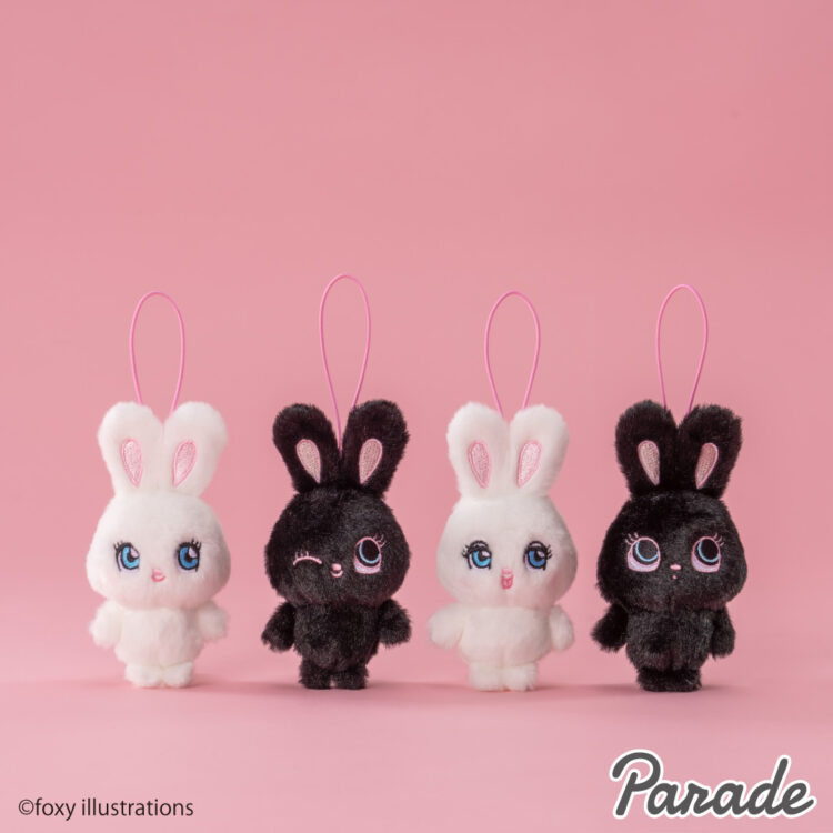 foxy illustrations BUNNYマスコット | 商品紹介 | 株式会社パレード