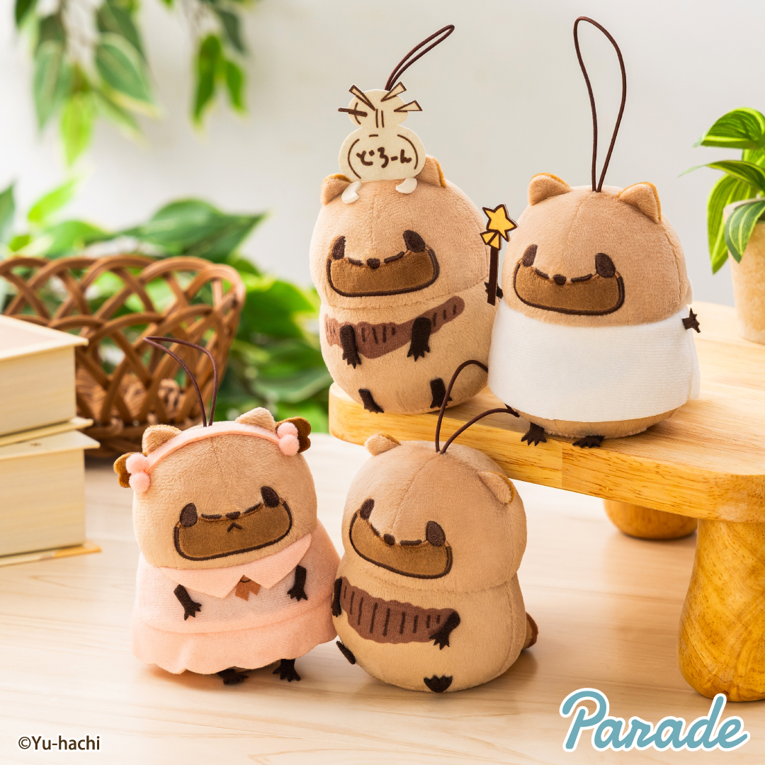 嗚呼、たぬきはもうだめです マスコット | 商品紹介 | 株式会社