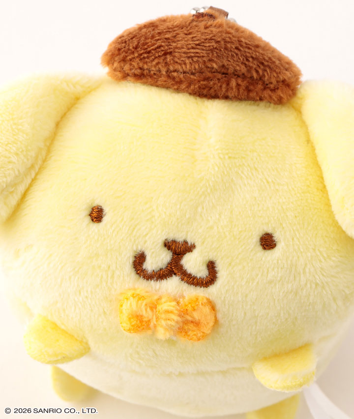 サンリオキャラクターズ】（ポムポムプリン）もっちもち寝そべり