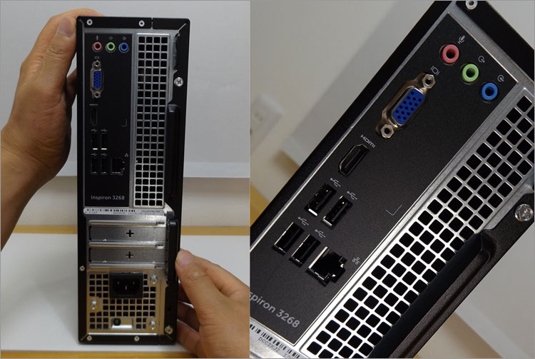 パソ兄さん：DELL Inspironスモールデスクトップ（3268） レビュー
