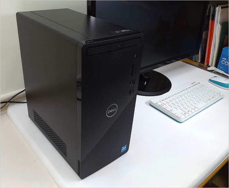 Inspironコンパクトデスクトップ 3891 レビュー！Core i5-11400