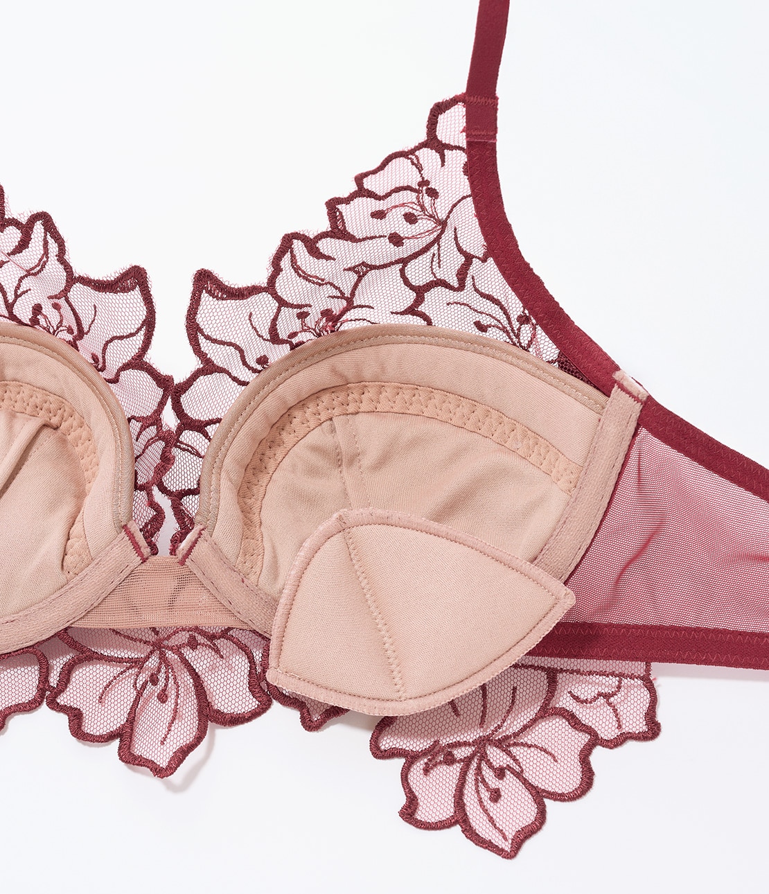 フラワークリスタルブラ(C65 ブラック): SALON by PEACH JOHN | ピーチ