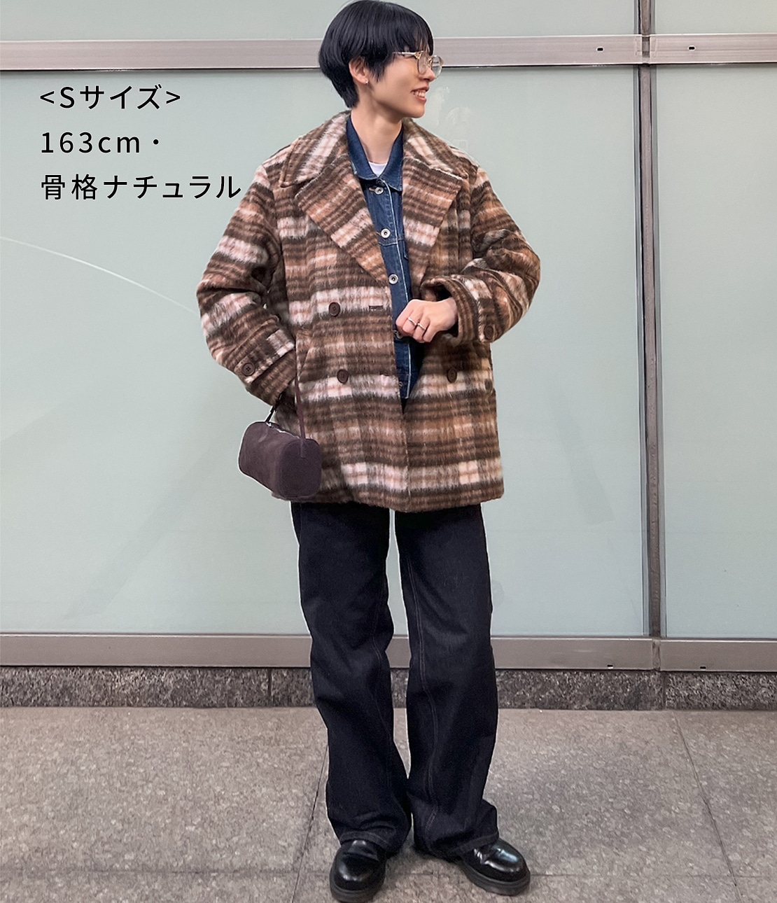 シャギーショートPコート(S ピンク): PEACH JOHN | ピーチ・ジョン