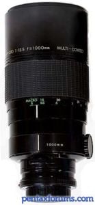 Sigma Mirror 1000mm F13.5 Lens Reviews - Sigma Lenses - Pentax