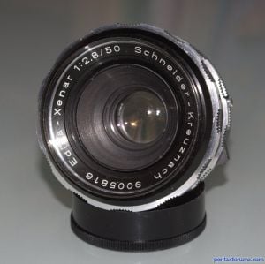 Schneider Kreuznach Edixa Xenar Zebra 50mm F2.8 Lens Reviews
