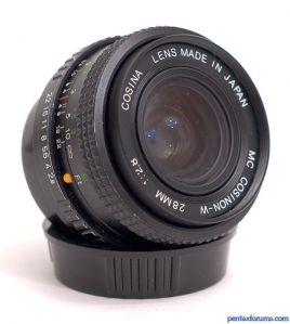 Cosina MC Cosinon-W 28mm F2.8 Lens Reviews - Cosina Lenses
