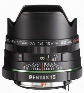 SMC Pentax-DA 15mm F4 ED AL Limited Reviews - DA Prime Lenses