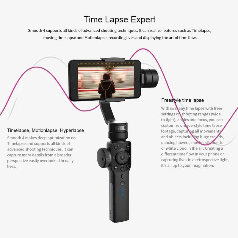 Zhiyun Smooth 4 Smartphone Gimbal with Case Kit – Pergear