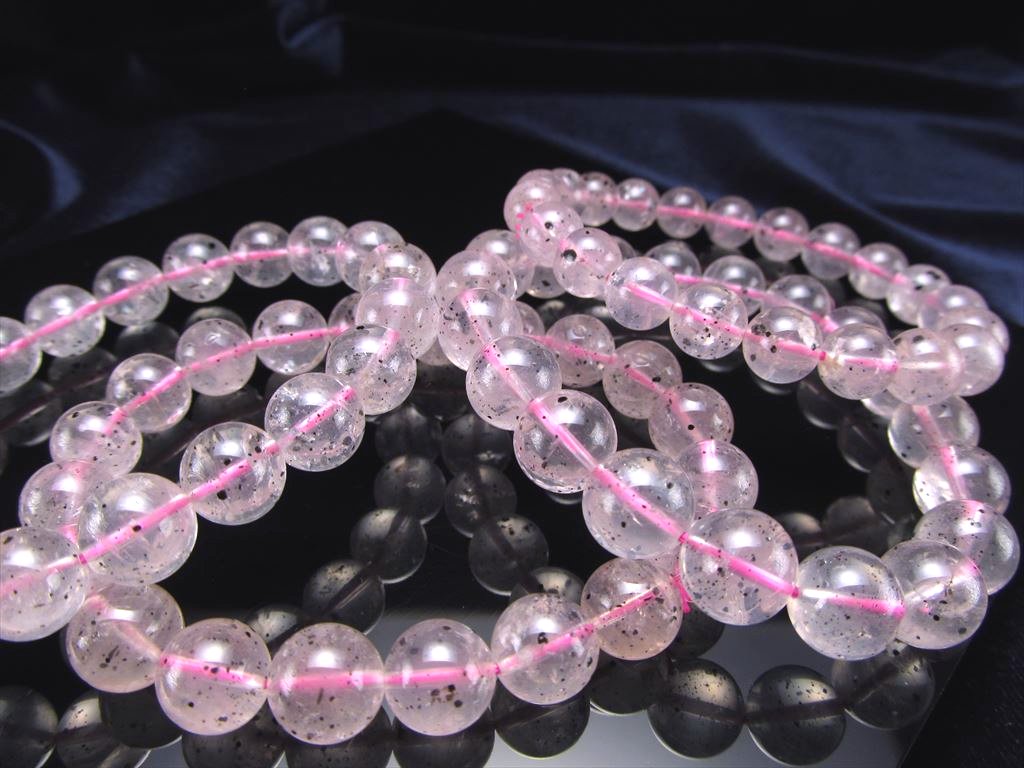 究極品質 虹煌めく愛の守護石 幻のプレミアムアイリスローズクォーツの