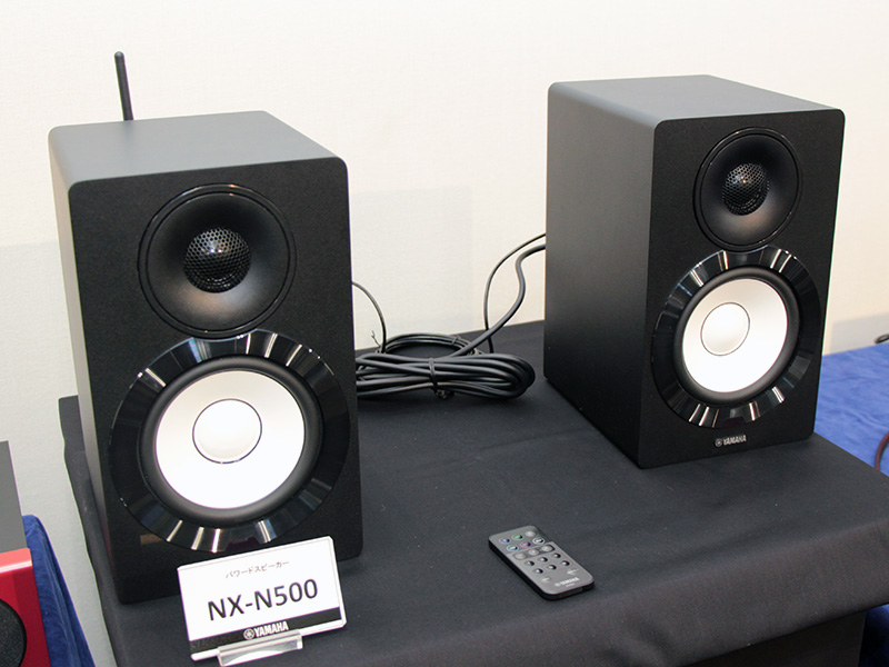 ヤマハ、Wi-Fi/USB-DAC一体型スピーカー「NX-N500」。5.6MHz DSD