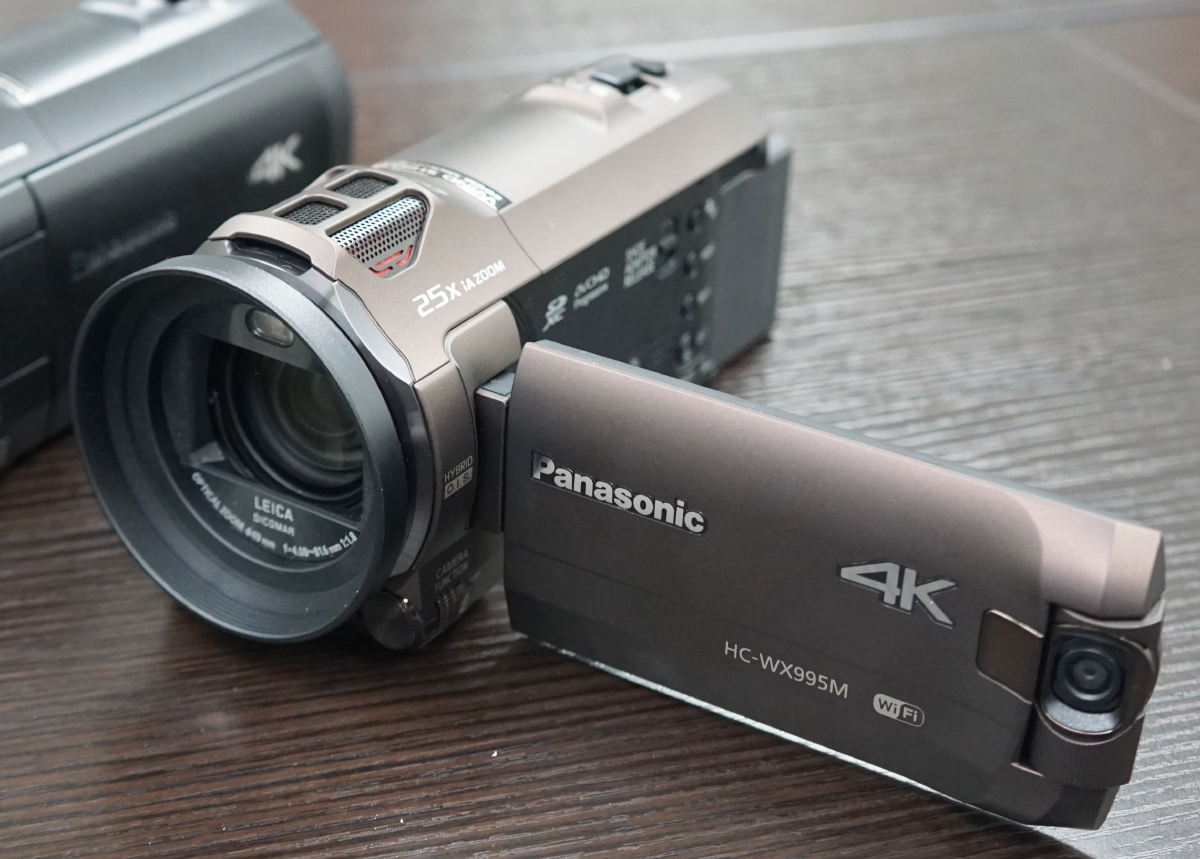 Panasonic HC-WX995M 4Kビデオカメラ 新品 バッテリー2個付 Panasonic