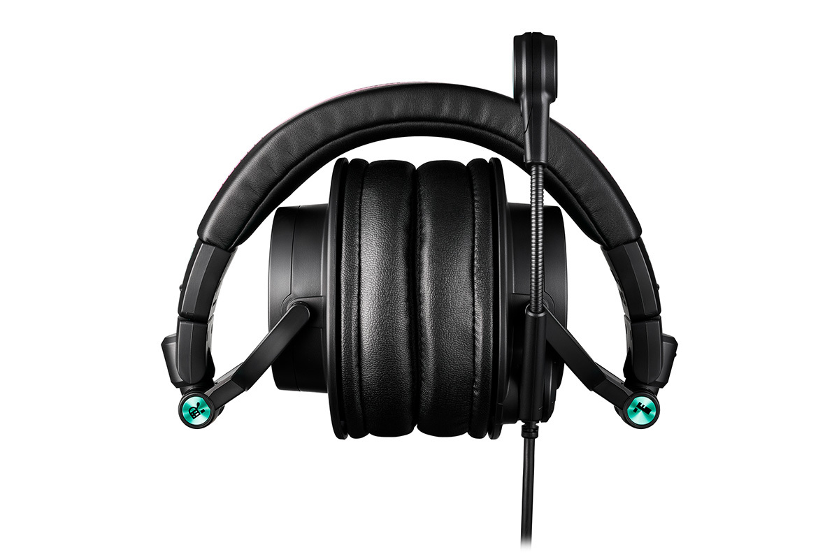 オーディオテクニカ、初音ミクとコラボした特別デザインのヘッドセット