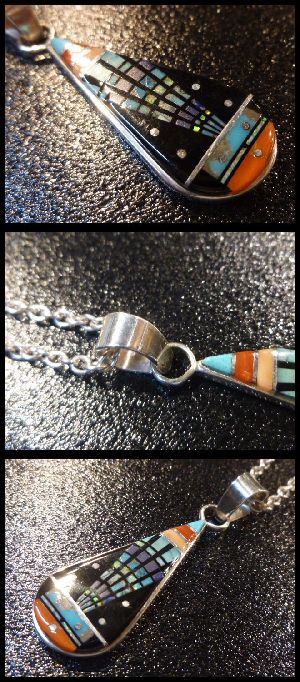 ナバホ Erwin・P・Tsosie アーウィン・トッシー インレイワーク