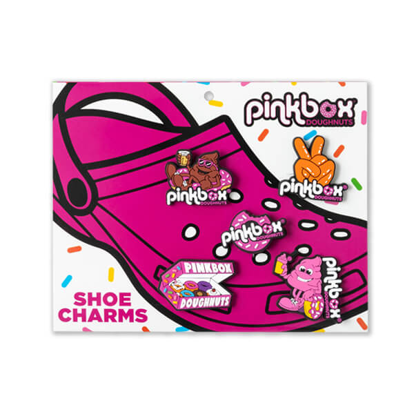 Pinkbox Doughnuts Crocs Charms | Show Your Pinkbox Pride!