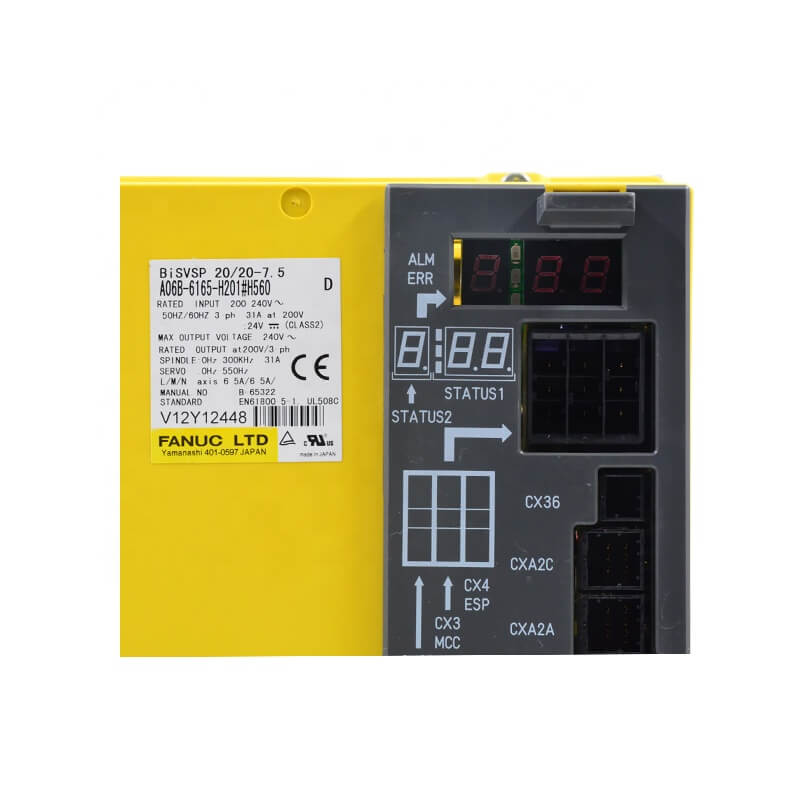 FANUC SERVO AMPLIFIER Module A06B-6165-H201#H560 - United Automation