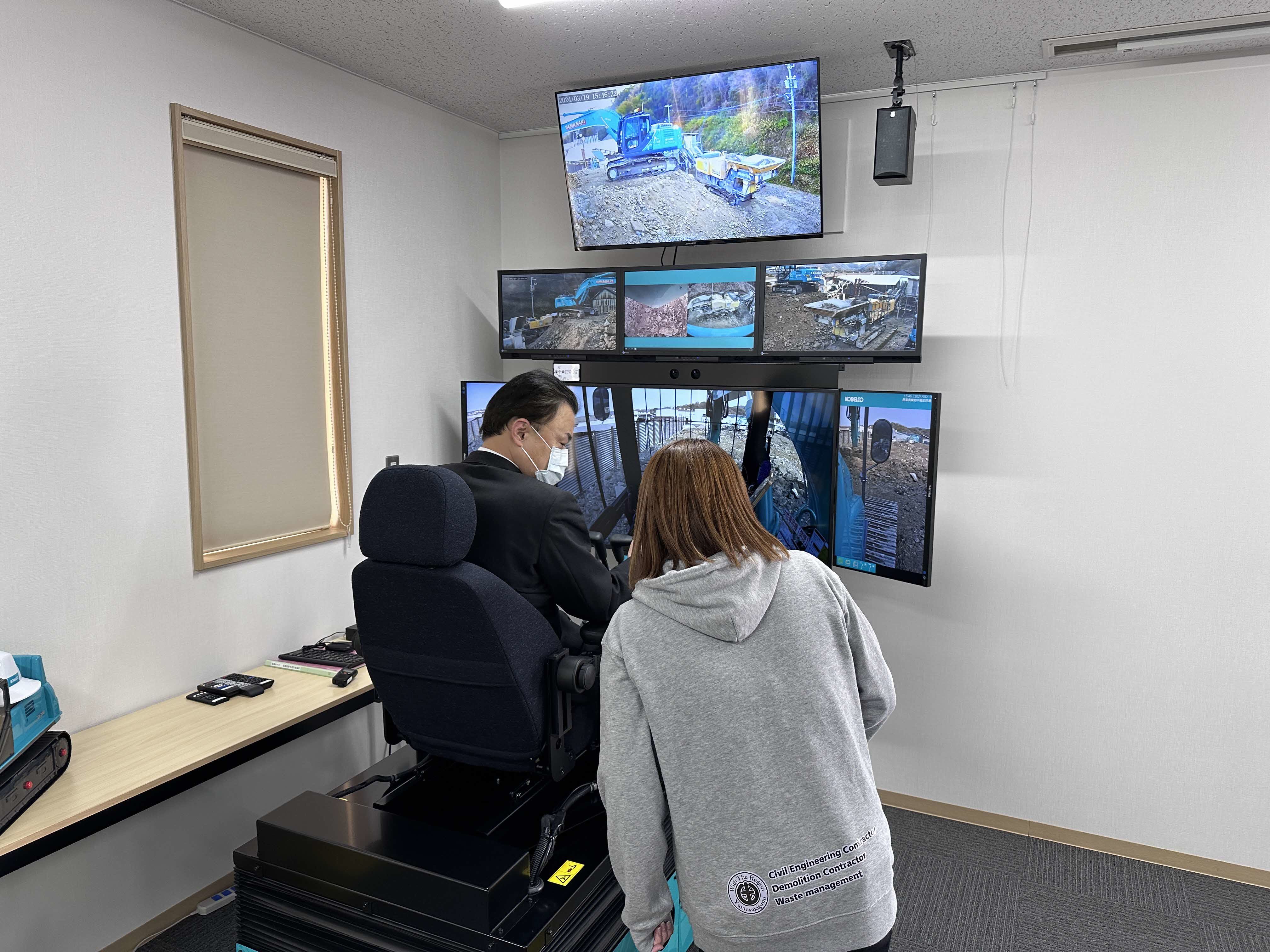 島根県：3月19日のトピックス（建設機械遠隔操作システム「K-DIVE