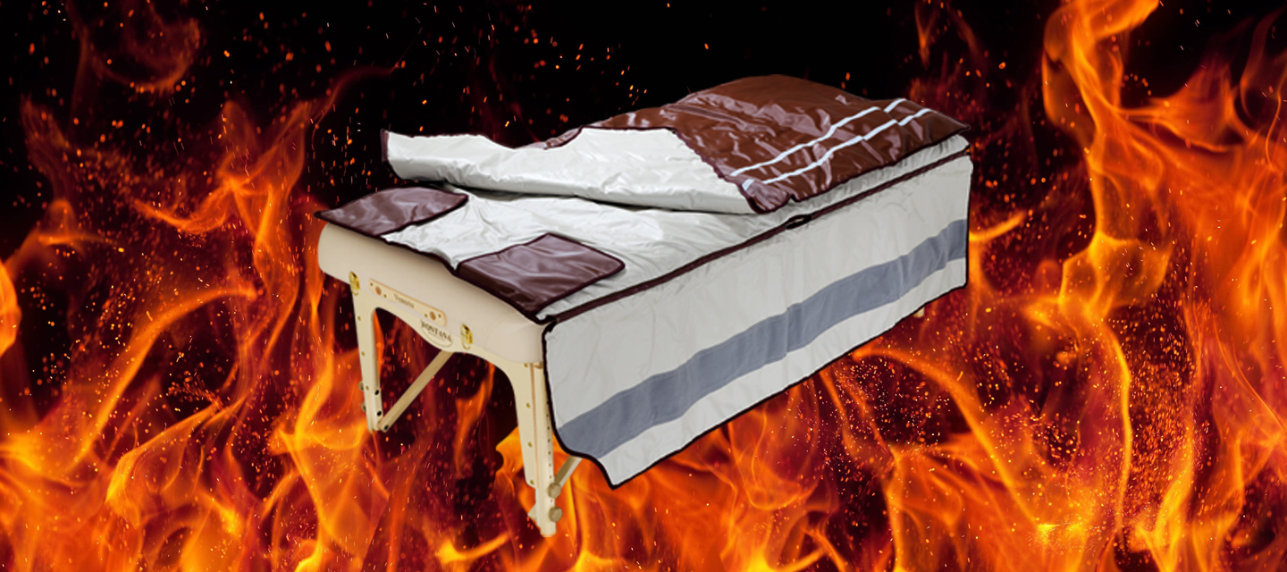 滝汗ヒートマット ゲルマ&遠赤外線ヒートマット4DX(三つ折り) | ヒート