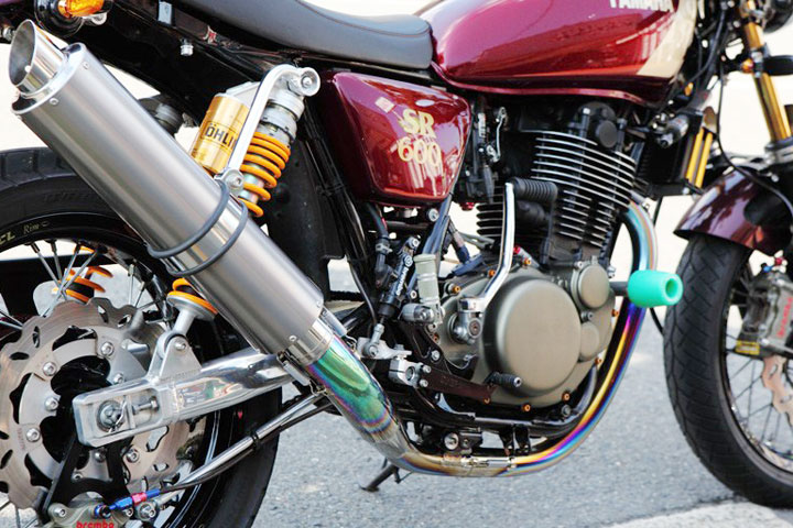 チタンマフラー| SR400カスタムショップ PRESTO customcollection