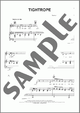 楽譜一覧】タイトロープ - ヤマハ「ぷりんと楽譜」