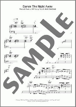 楽譜一覧】Dance The Night Away - ヤマハ「ぷりんと楽譜」