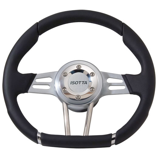 ISOTTA/ステアリング/Vallelunga/ブラック/34cm