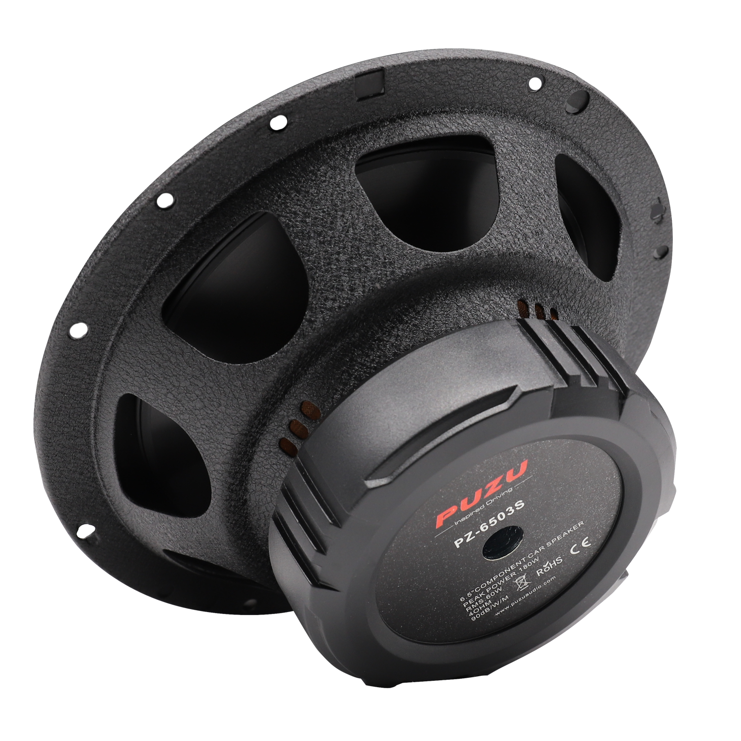 PUZU PZ-6503S 2-way component car audio speaker with 180W output