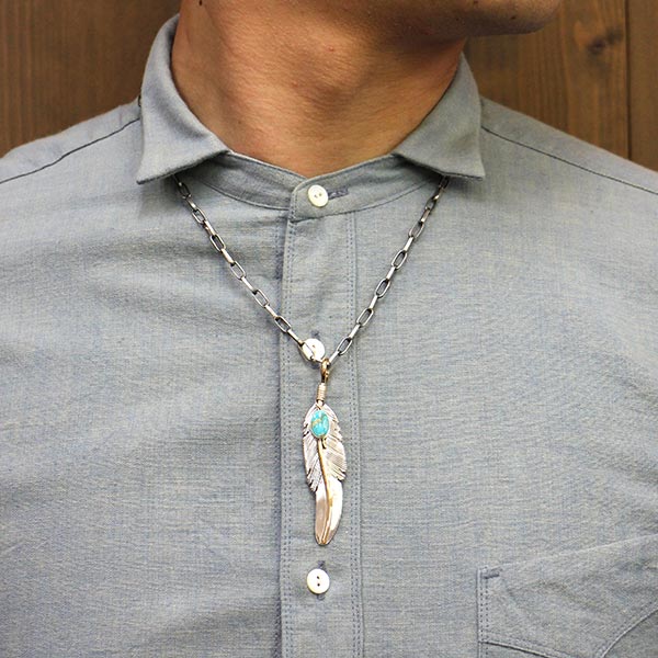 Harvey Maceのフェザーペンダント、リング、バングル、チェーン