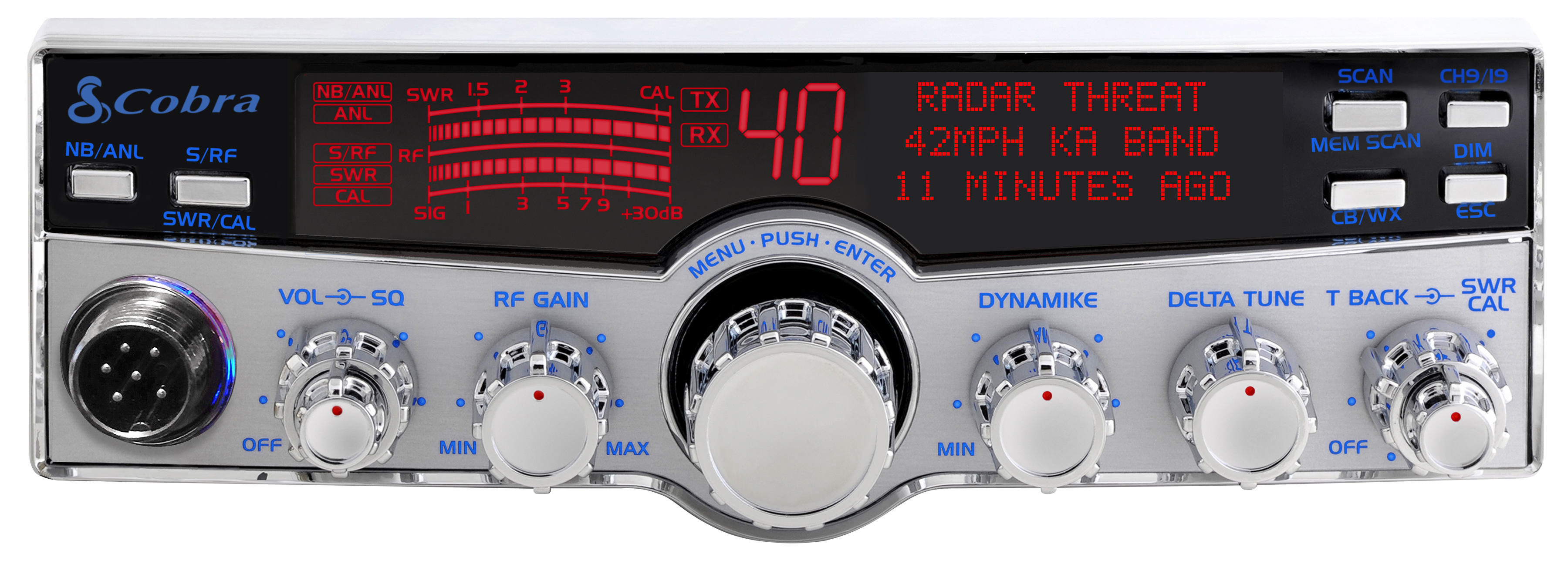 Cobra 29 LX MAX Deluxe CB Radio with Bluetooth and Text [C29LXMAX