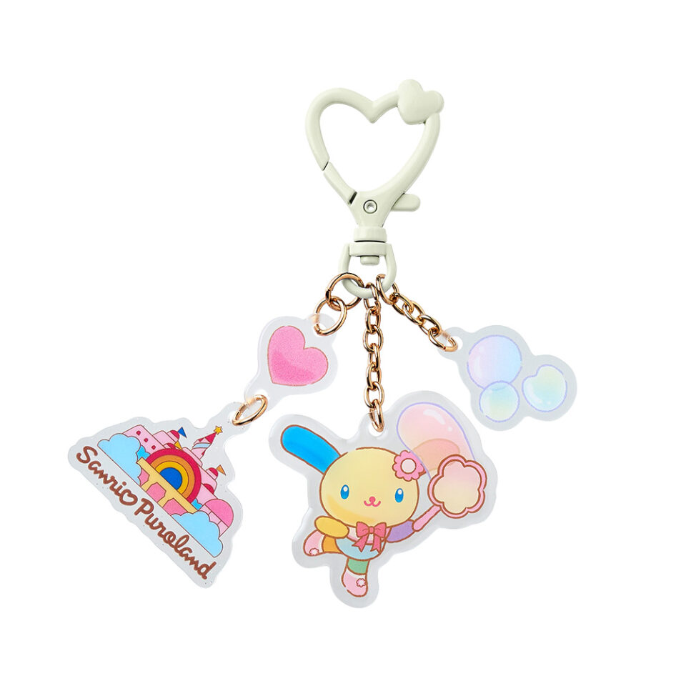 パークシチュエーションシリーズ カラフルハートキーホルダー(ウサハナ