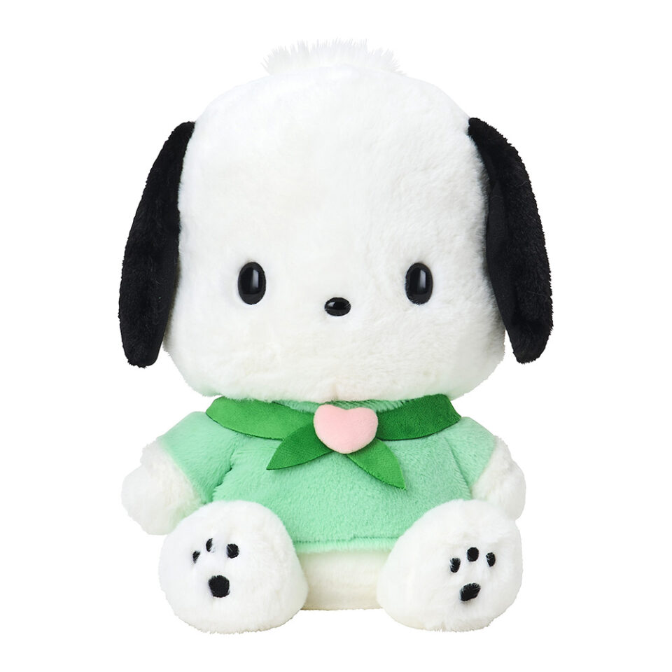 ワンポイントハートシリーズ ぬいぐるみL(ポチャッコ)｜サンリオ
