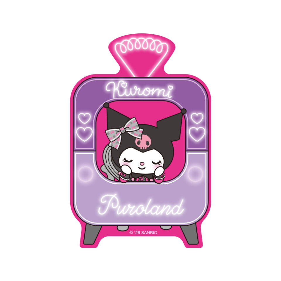 My Melody & Kuromi Shopシリーズ ステッカー(クロミTV)｜サンリオ