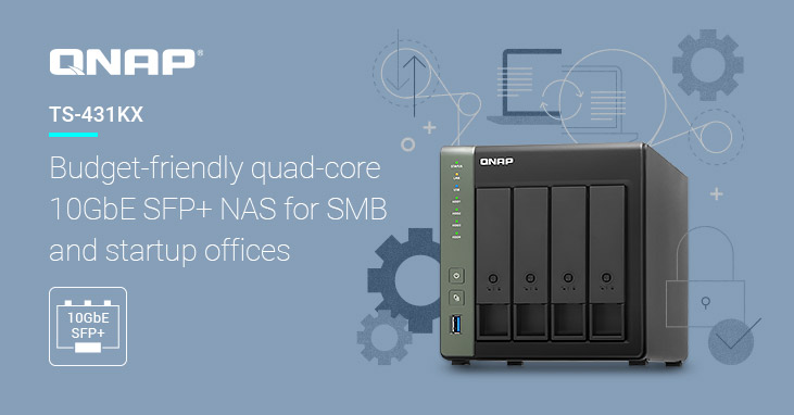 QNAP Launches Budget-friendly Quad-core TS-431KX NAS with High