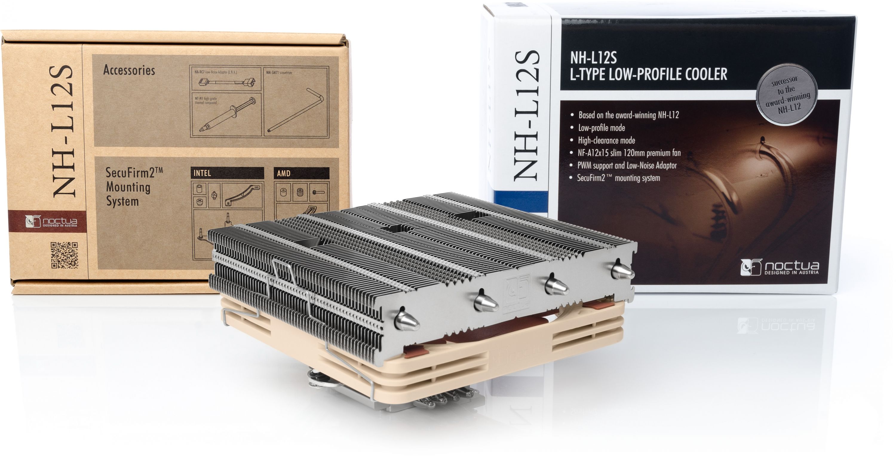 NH-L12S Low Profile High Performance CPU Cooler