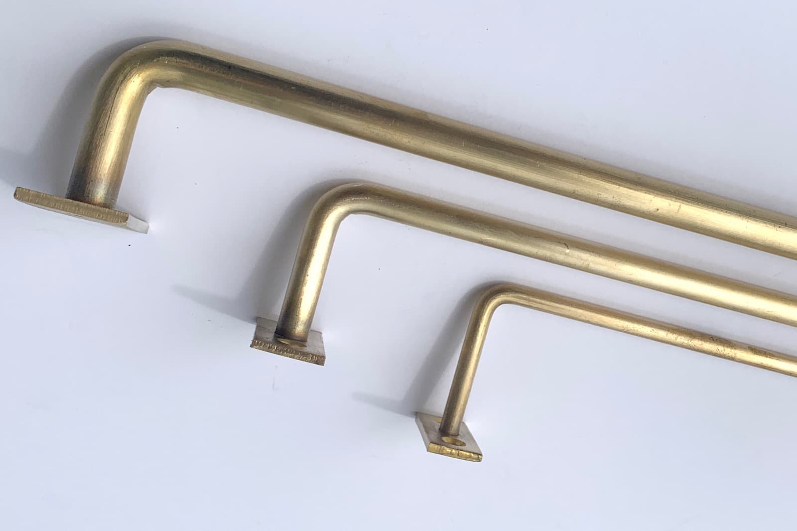 ハンガーバー φ9 真鍮 W400 | KB-AC008-23-G141 | タオル掛け・バー