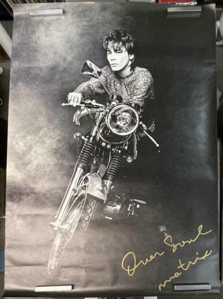 氷室京介 ポスター Over Soul Matrix バイク・バージョン 再入荷