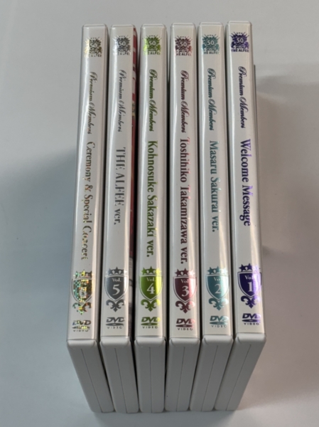 アルフィー 限定DVD THE ALFEE 50th Anniversary Premium Members