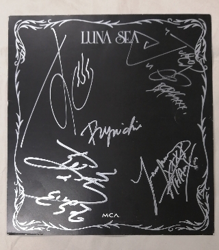 LUNA SEA オフィシャル直筆サイン入り色紙 | 音楽資料専門店 ロック
