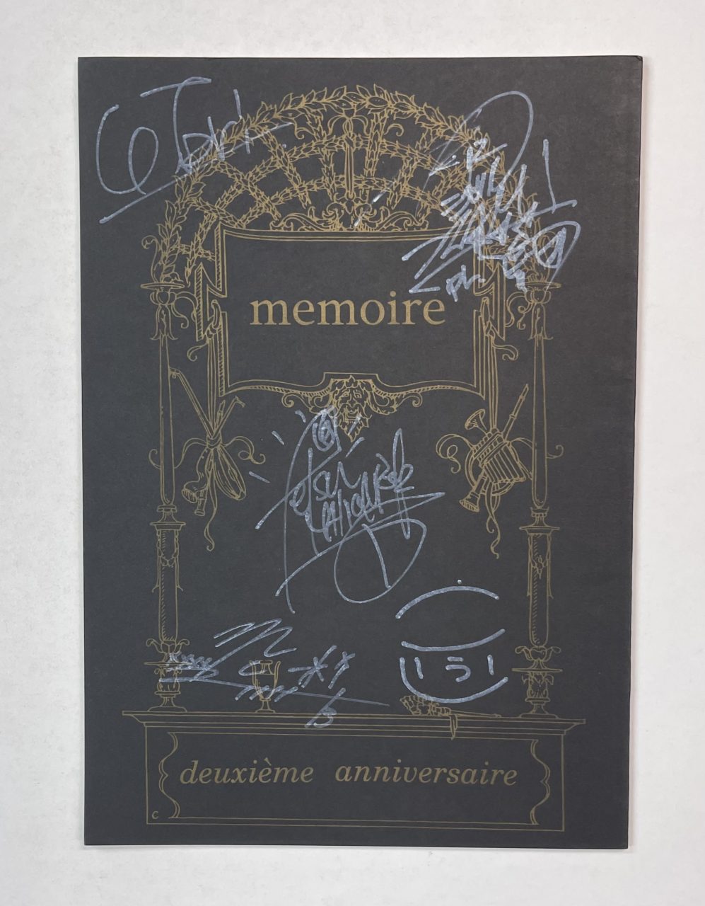 MALICE MIZER 直筆サイン入り Cher de memoire 1994 懐かしい記憶を