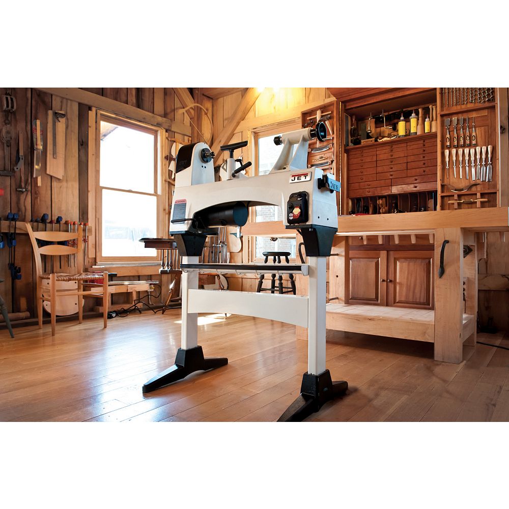 Jet 1221VS 12'' x 21'' Variable Speed Wood Lathe | Rockler