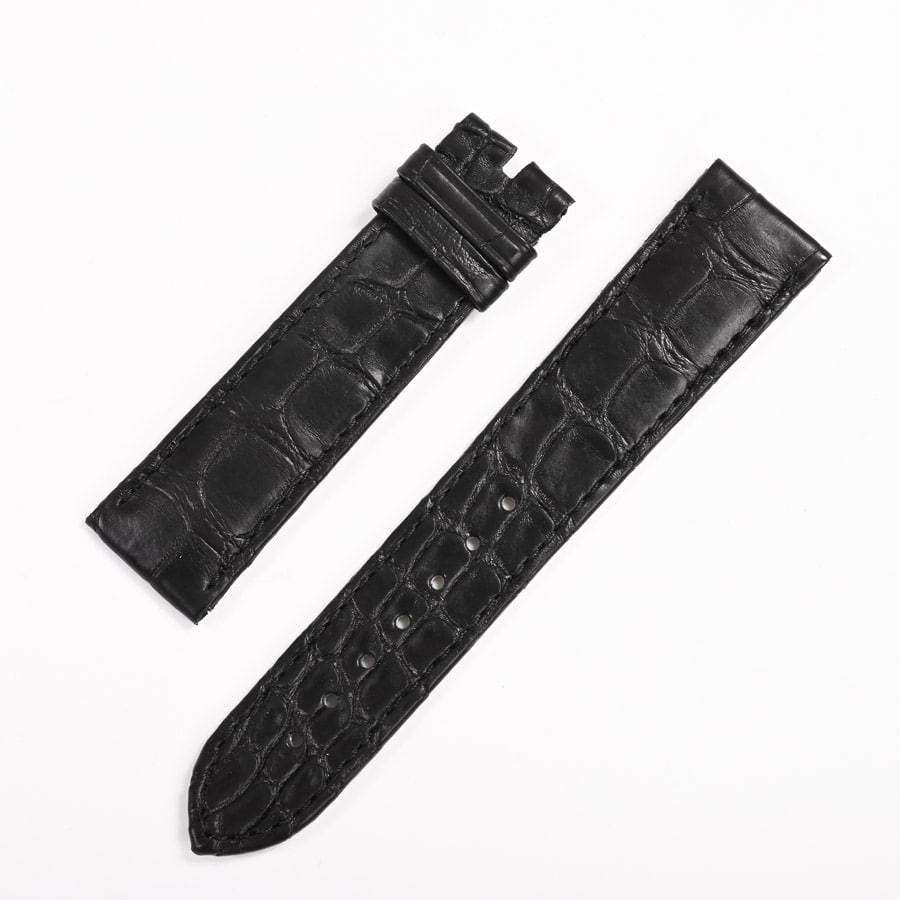 ブラックアリゲーター レザーストラップ 20-18mm | 9800.04.13 | 未