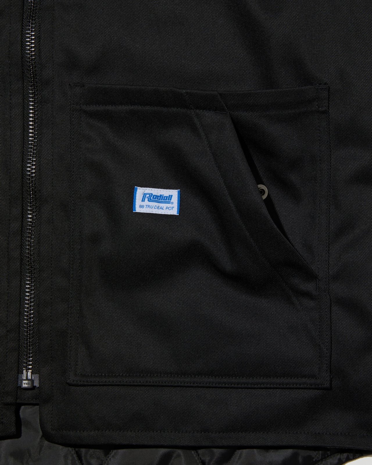 RADIALL CNQ RIVERSIDE - ZIP UP VEST RAD-24AW-JK007 公式通販