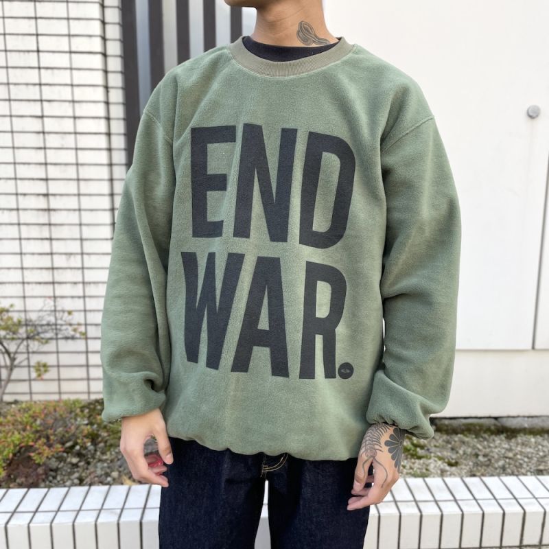 CHALLENGER C/N END WAR FLEECE CLG-CS 023-006 公式通販