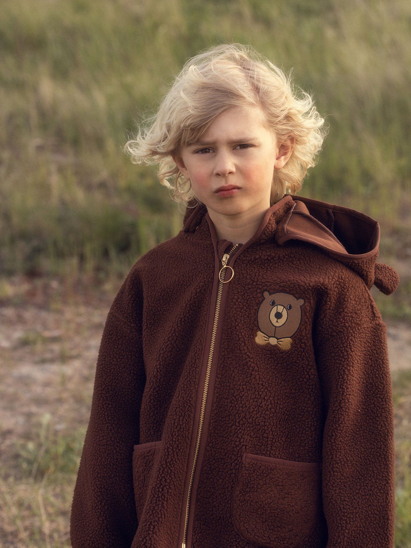 SALE40%OFF】Mini Rodini ミニロディー二 BEAR PILE JACKET 子供服